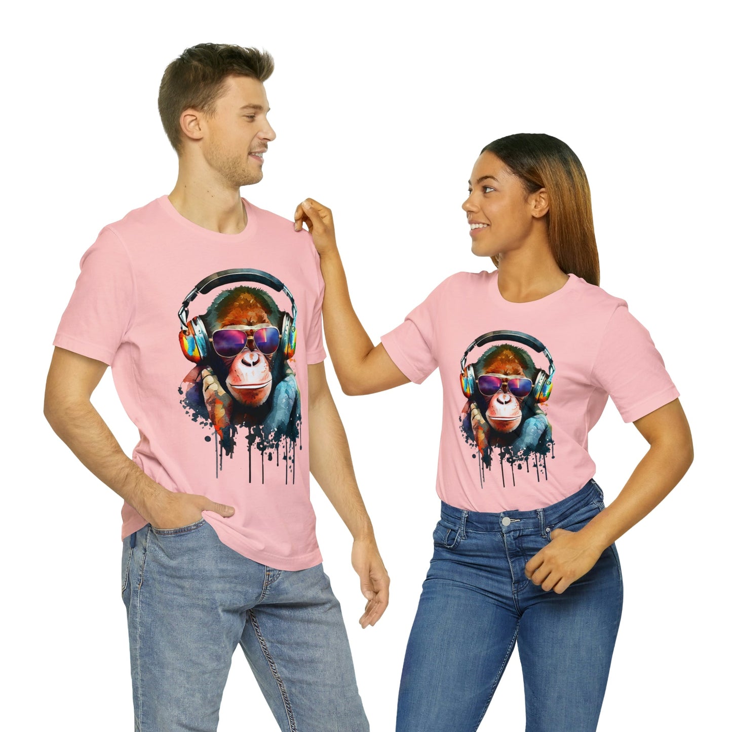 Men's Rockin' Monkey Graphic Tee