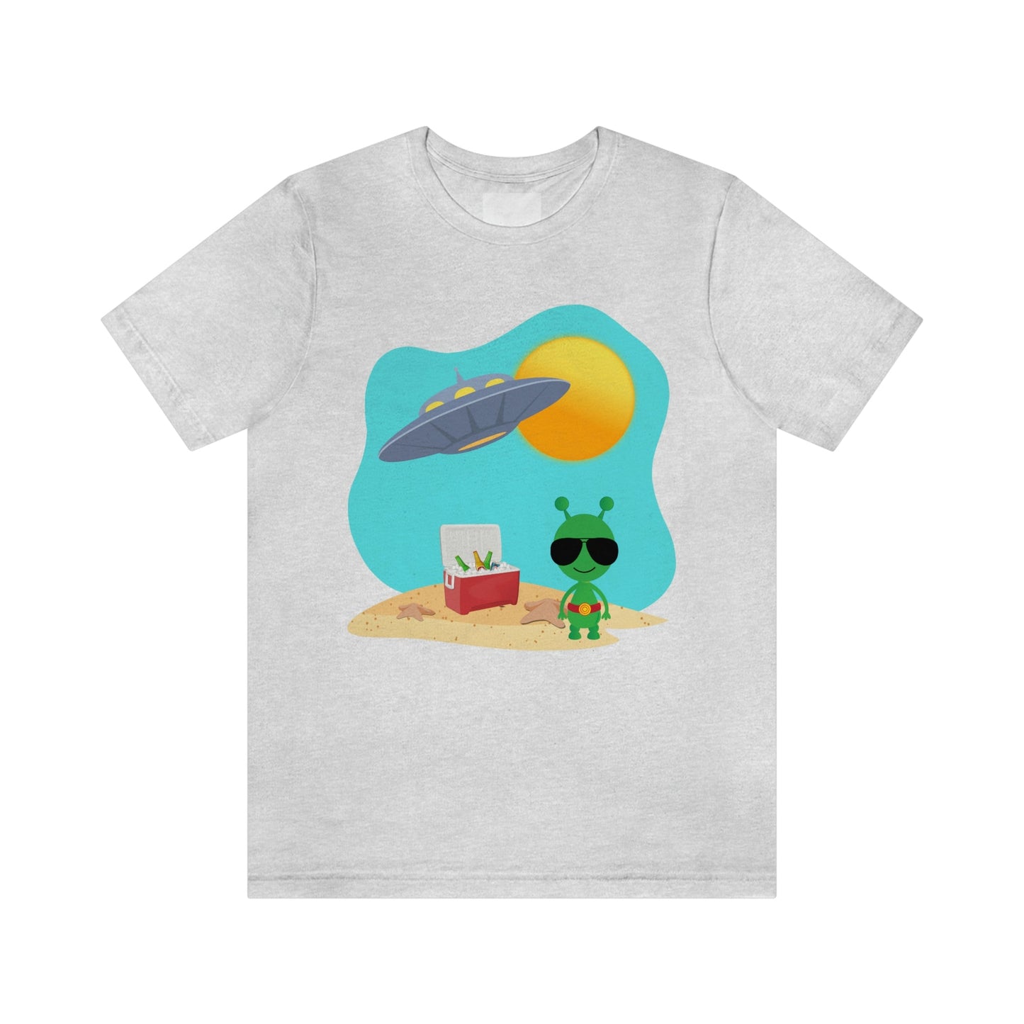 Women's Alien on The Beach Graphic Tee