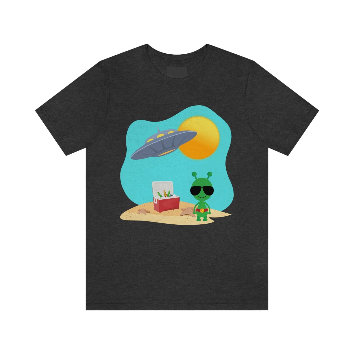 Women's Alien on The Beach Graphic Tee