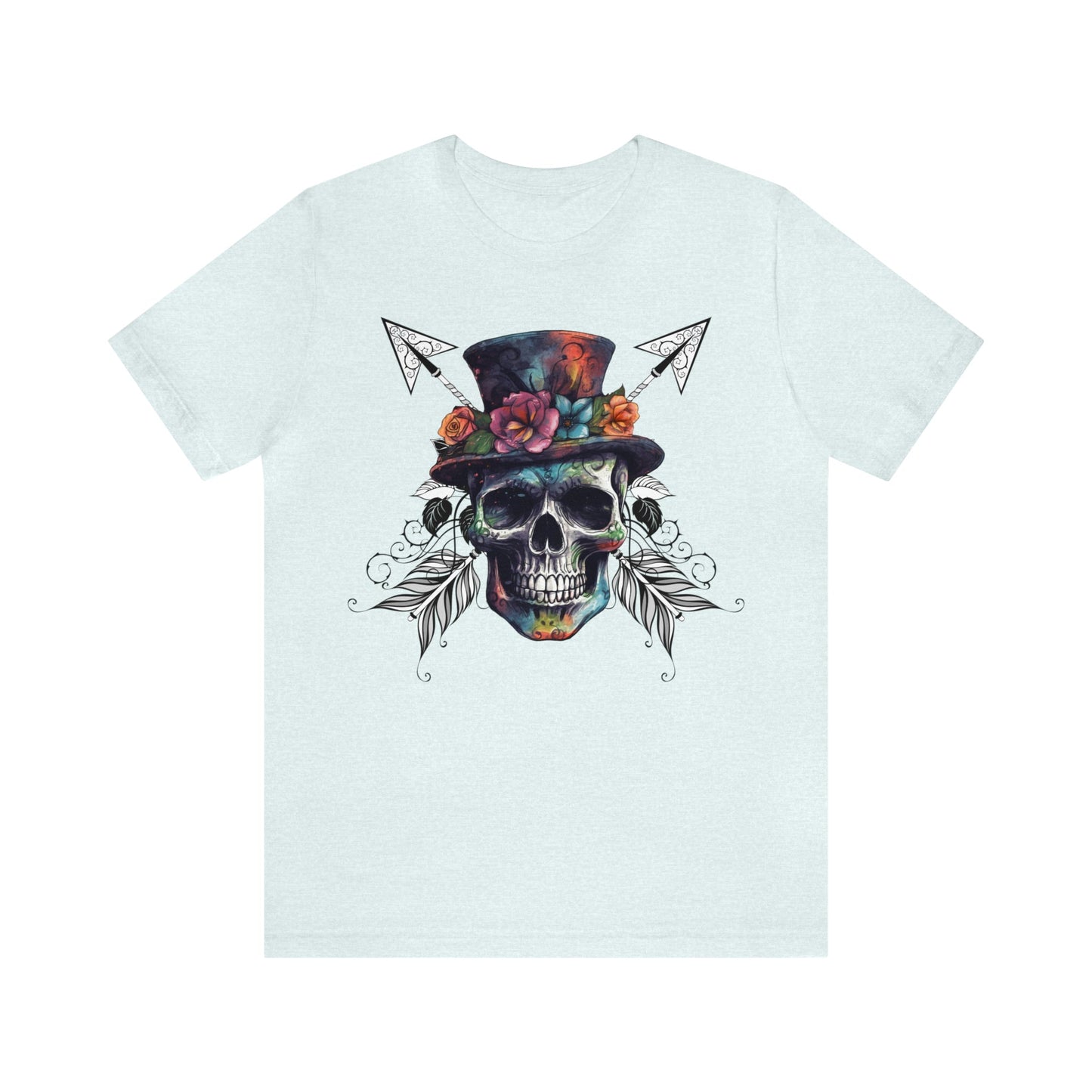 Men's Skull in a Top Hat Tee