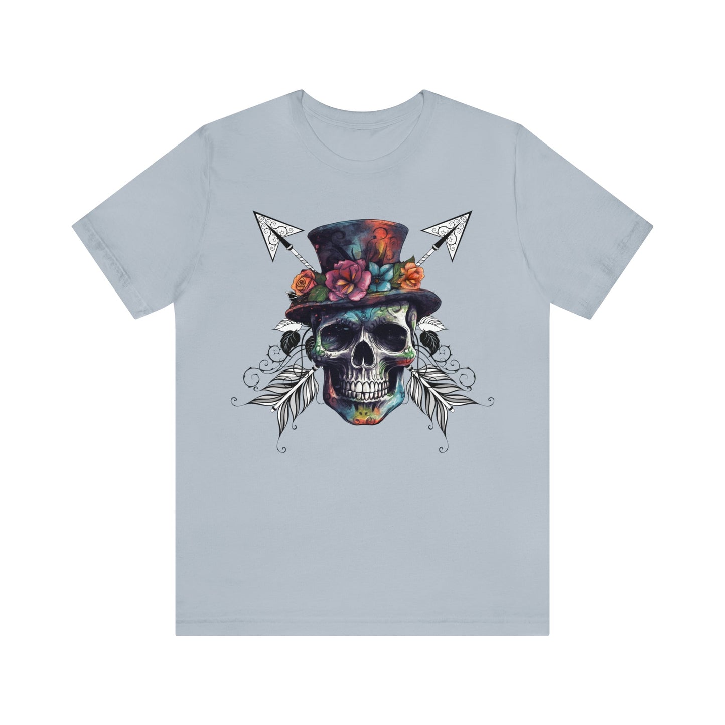 Men's Skull in a Top Hat Tee