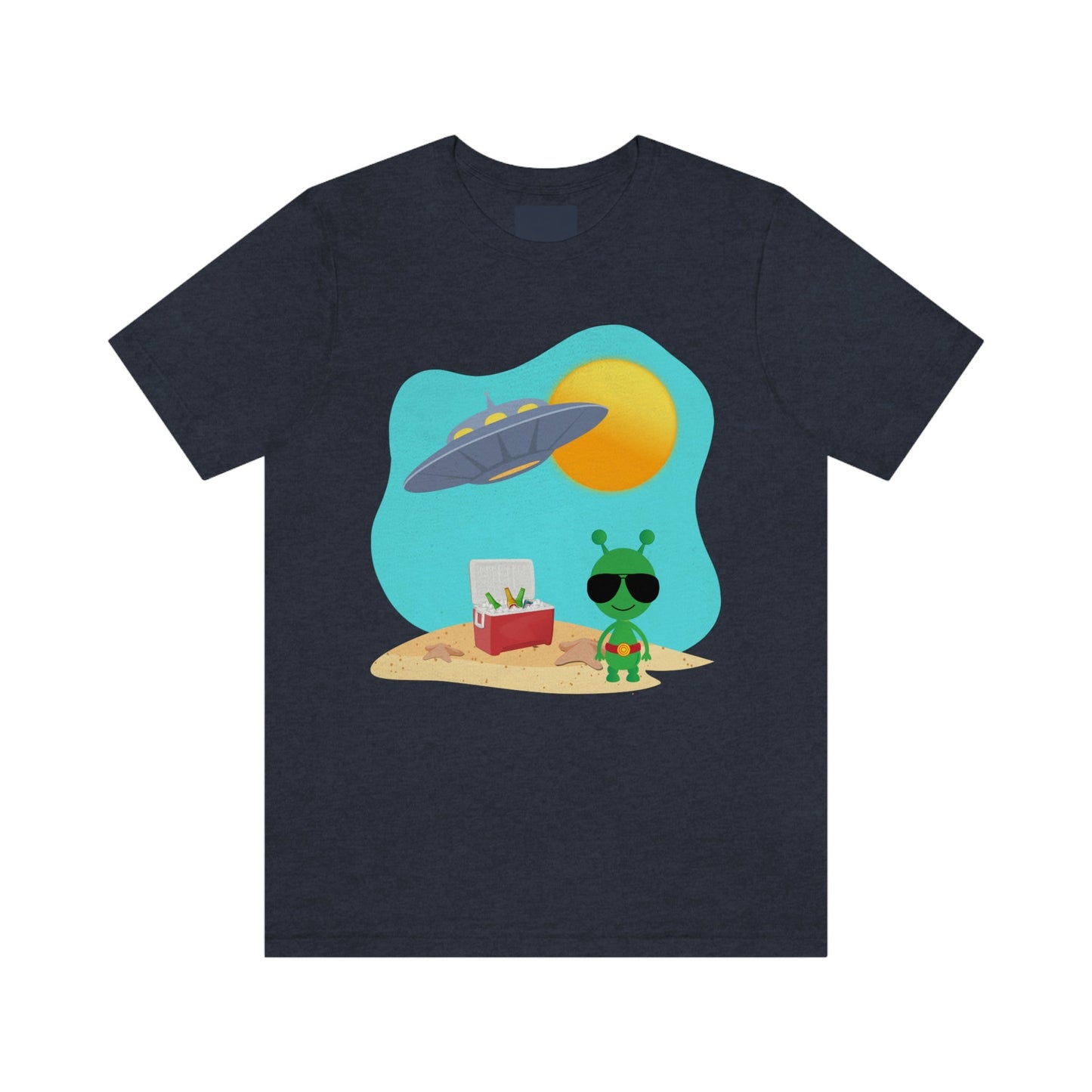 Women's Alien on The Beach Graphic Tee