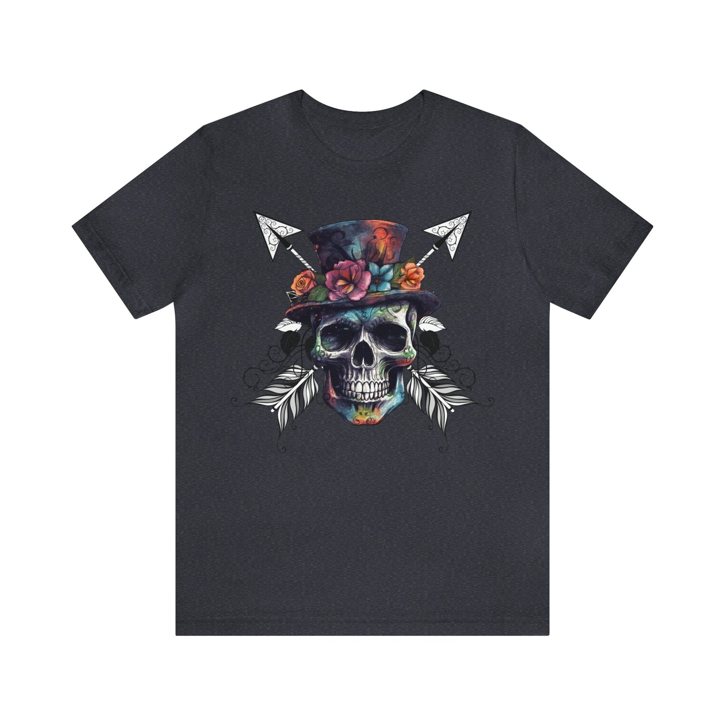 Men's Skull in a Top Hat Tee