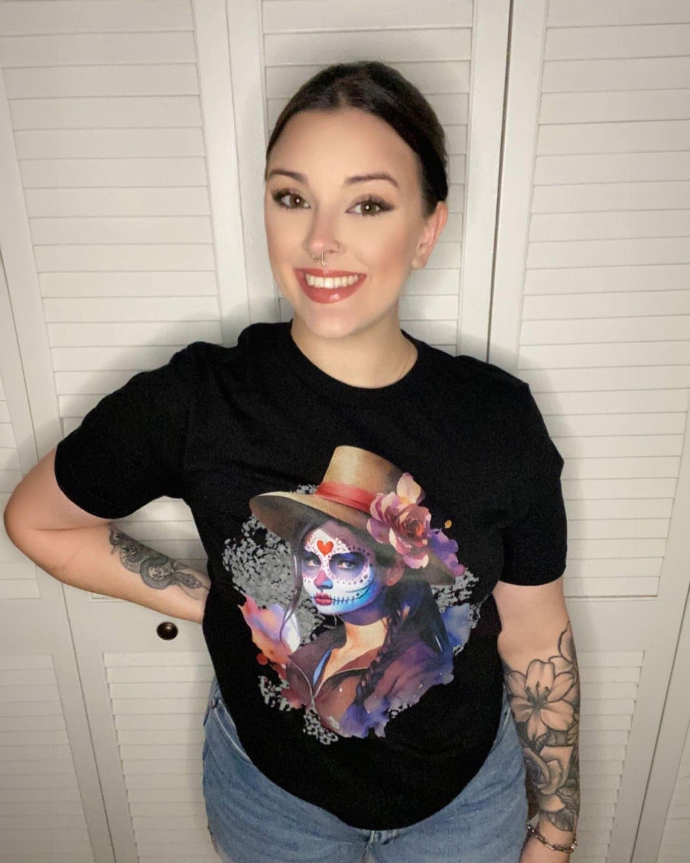 Women's Day of the Dead Graphic Tee