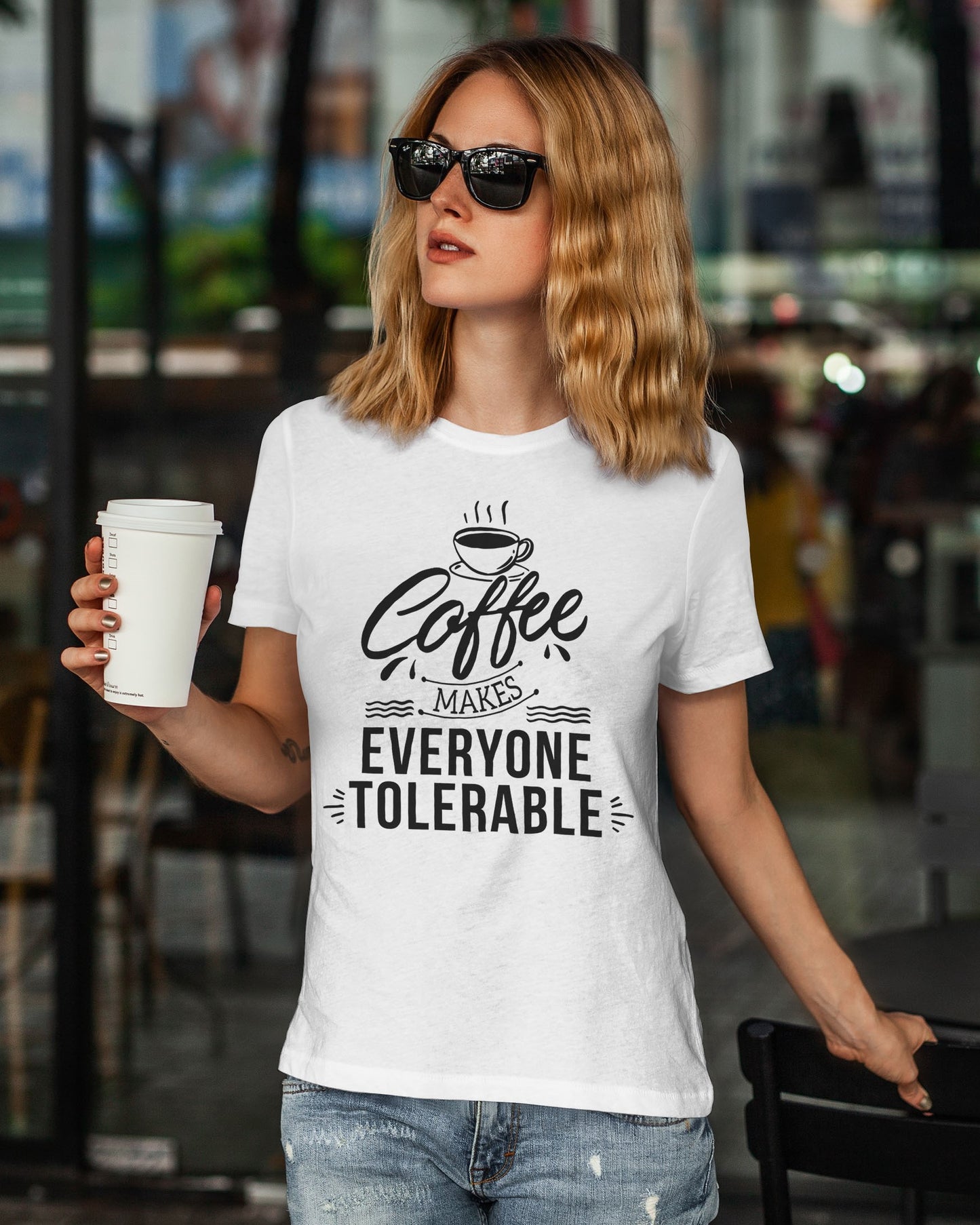 Coffee Makes Everyone Tolerable Tee
