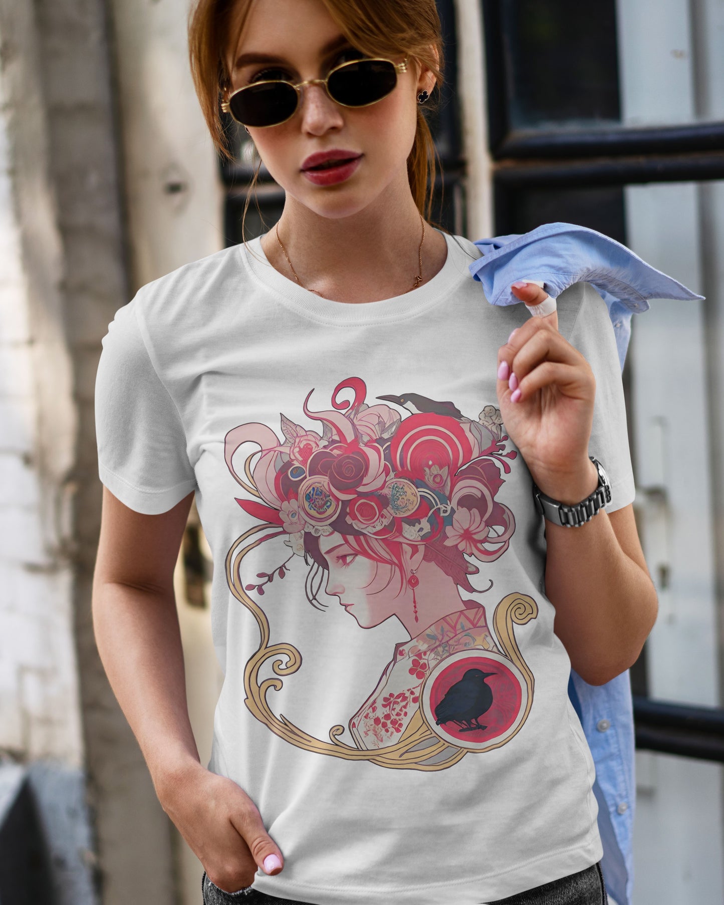 Women's Flower Princess Graphic Tee