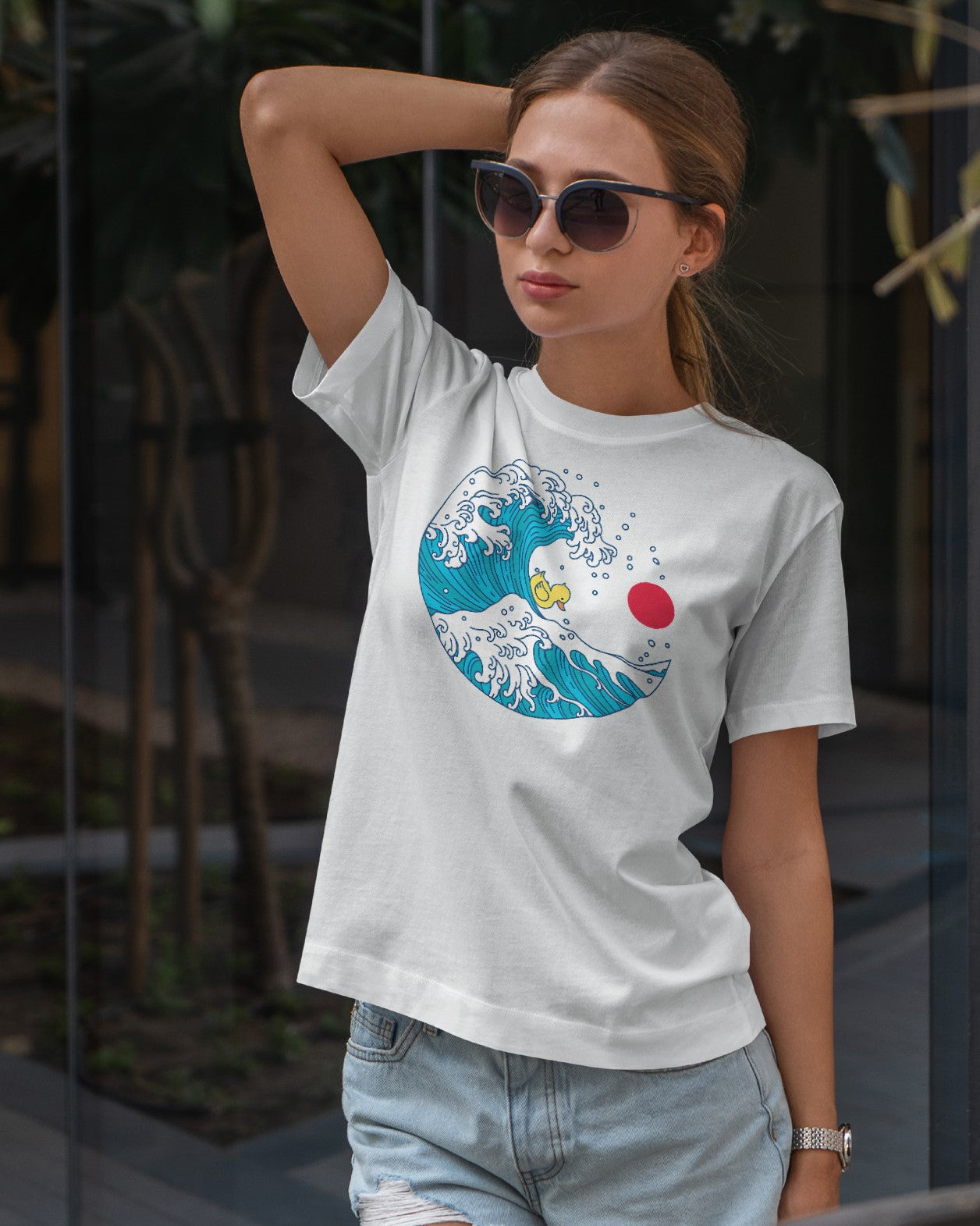 Women's Kanagawa Ducky Tee