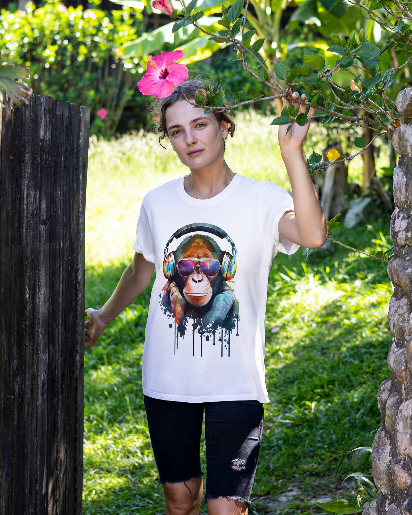 Rockin' Monkey Graphic Tee