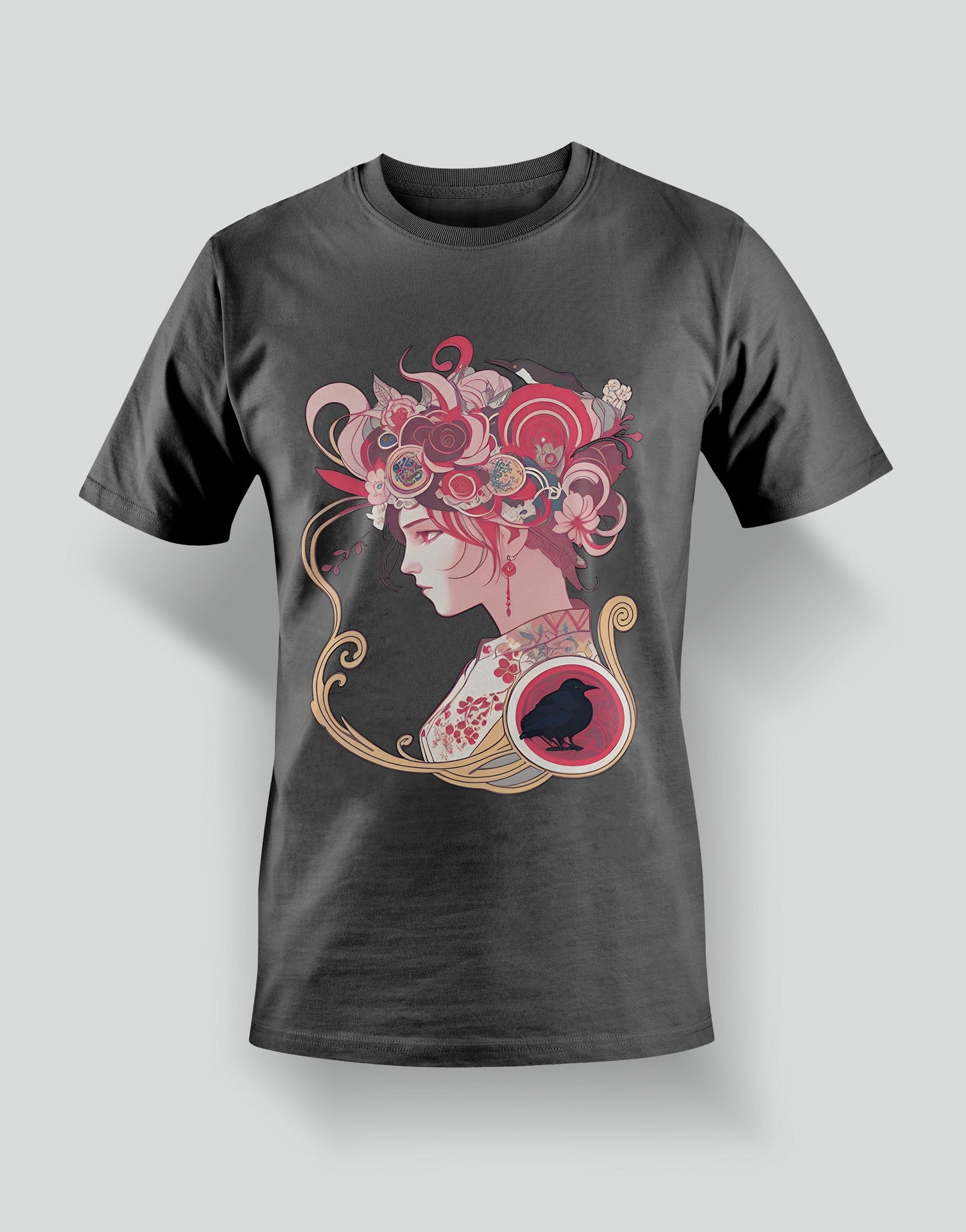 Men's Flower Princess Graphic Tee