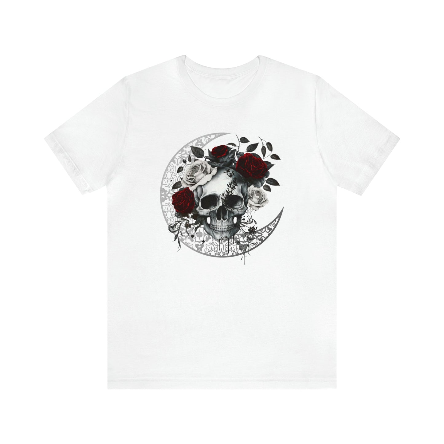 Men's Skull & Roses Graphic Tee