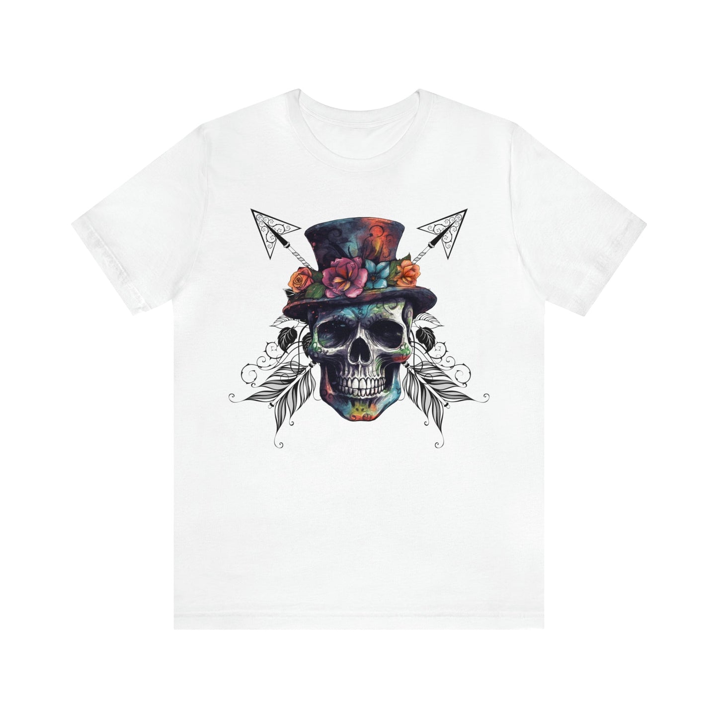 Men's Skull in a Top Hat Tee