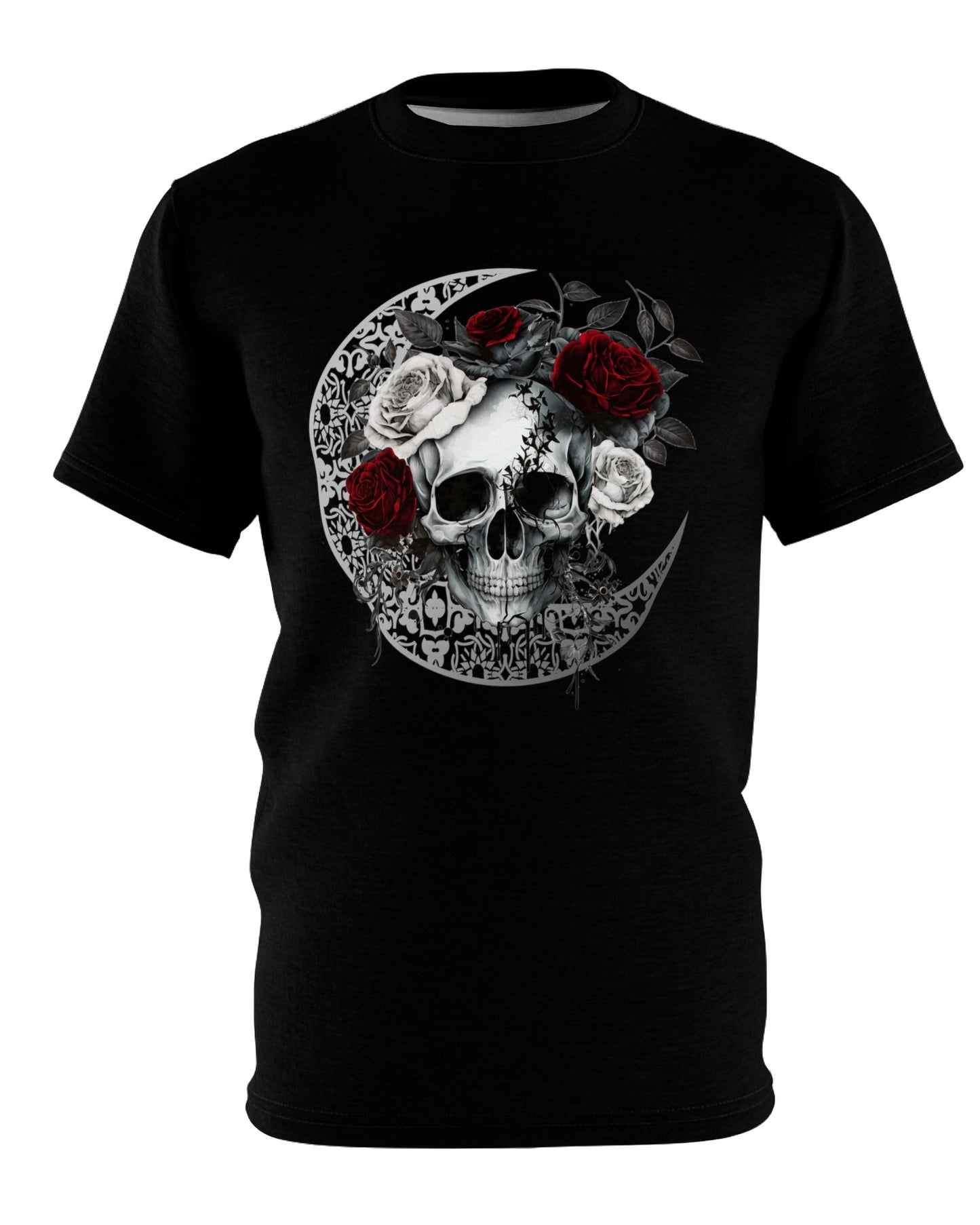 Men's Skull & Roses Graphic Tee