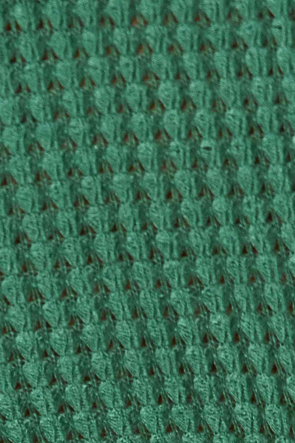 Culture Code Dropped Shoulder Long Sleeve Slit Blouse