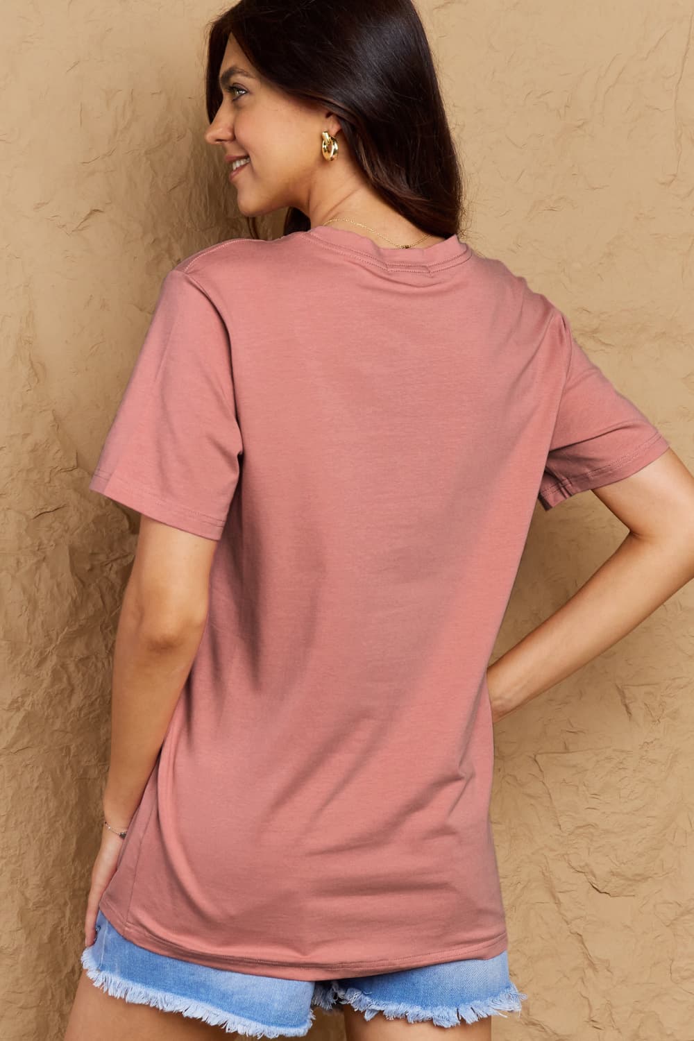 Simply Love Halloween Theme Graphic Cotton Tee