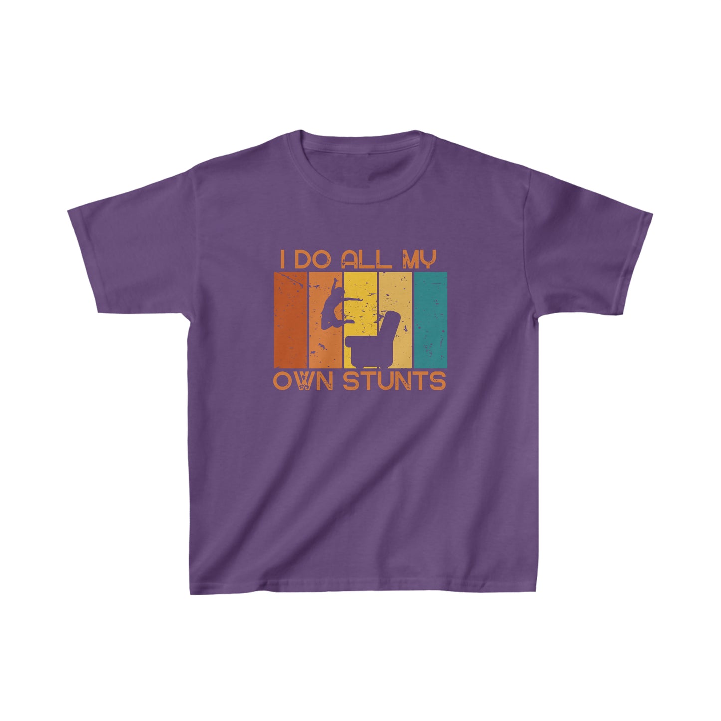 I Do All My Own Stunts Kids Tee