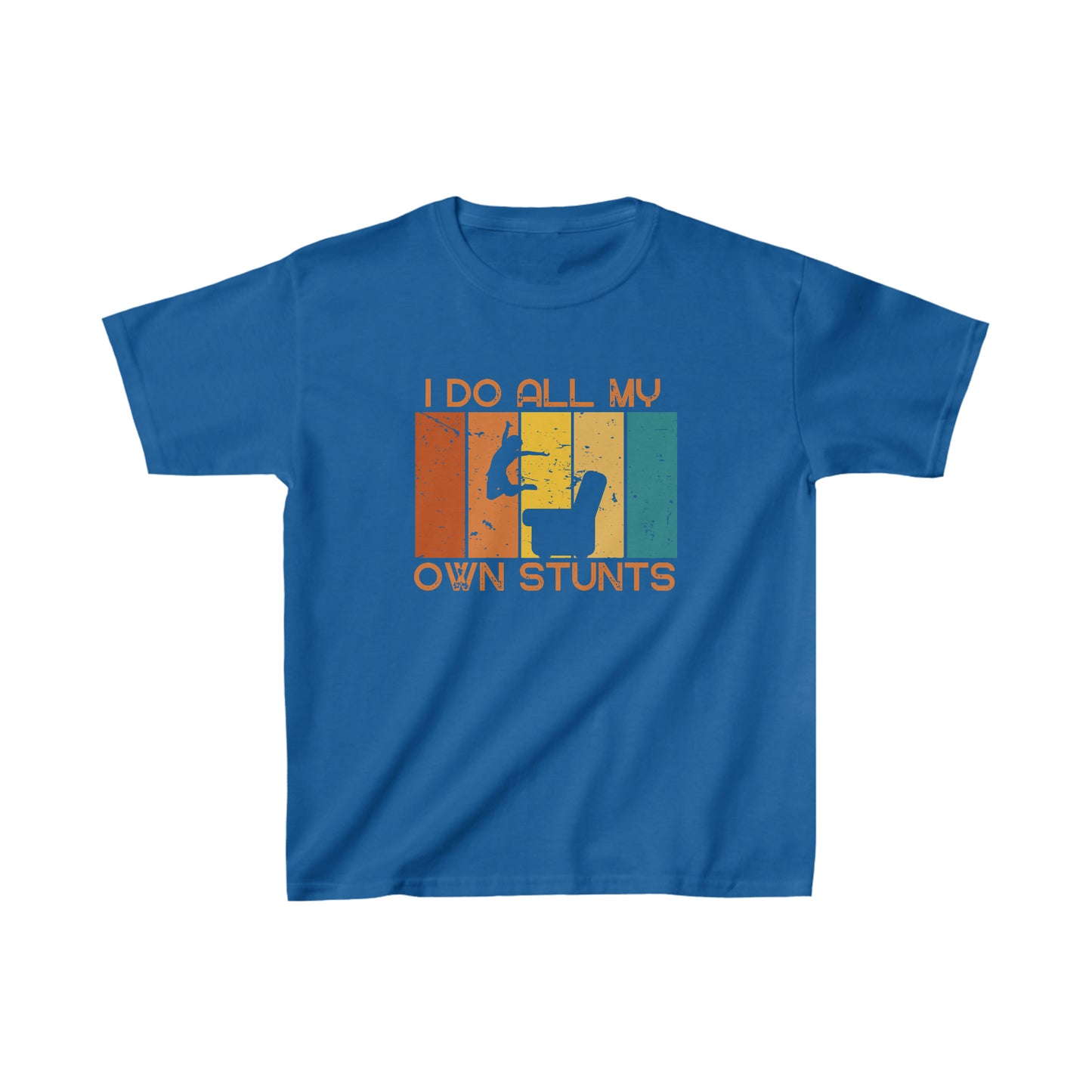 I Do All My Own Stunts Kids Tee