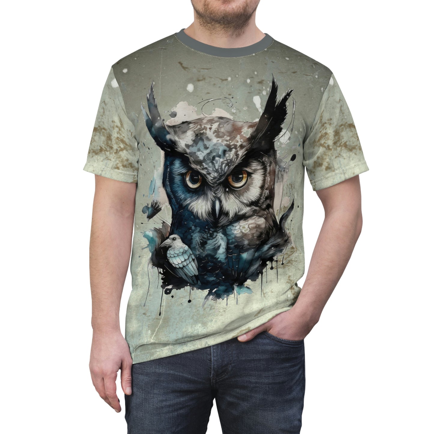 Watercolor Owl Tee