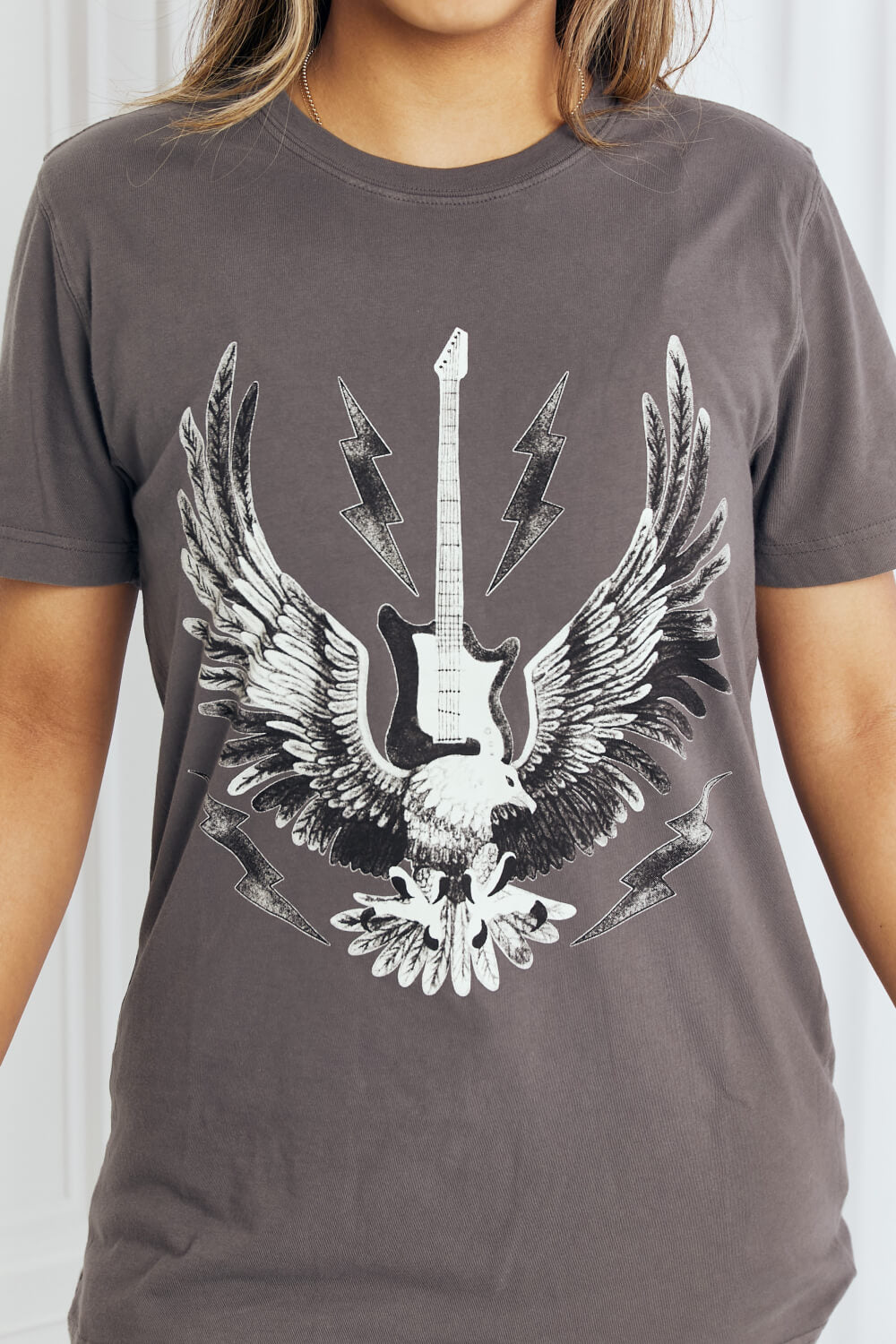 mineB Eagle Graphic Tee Shirt