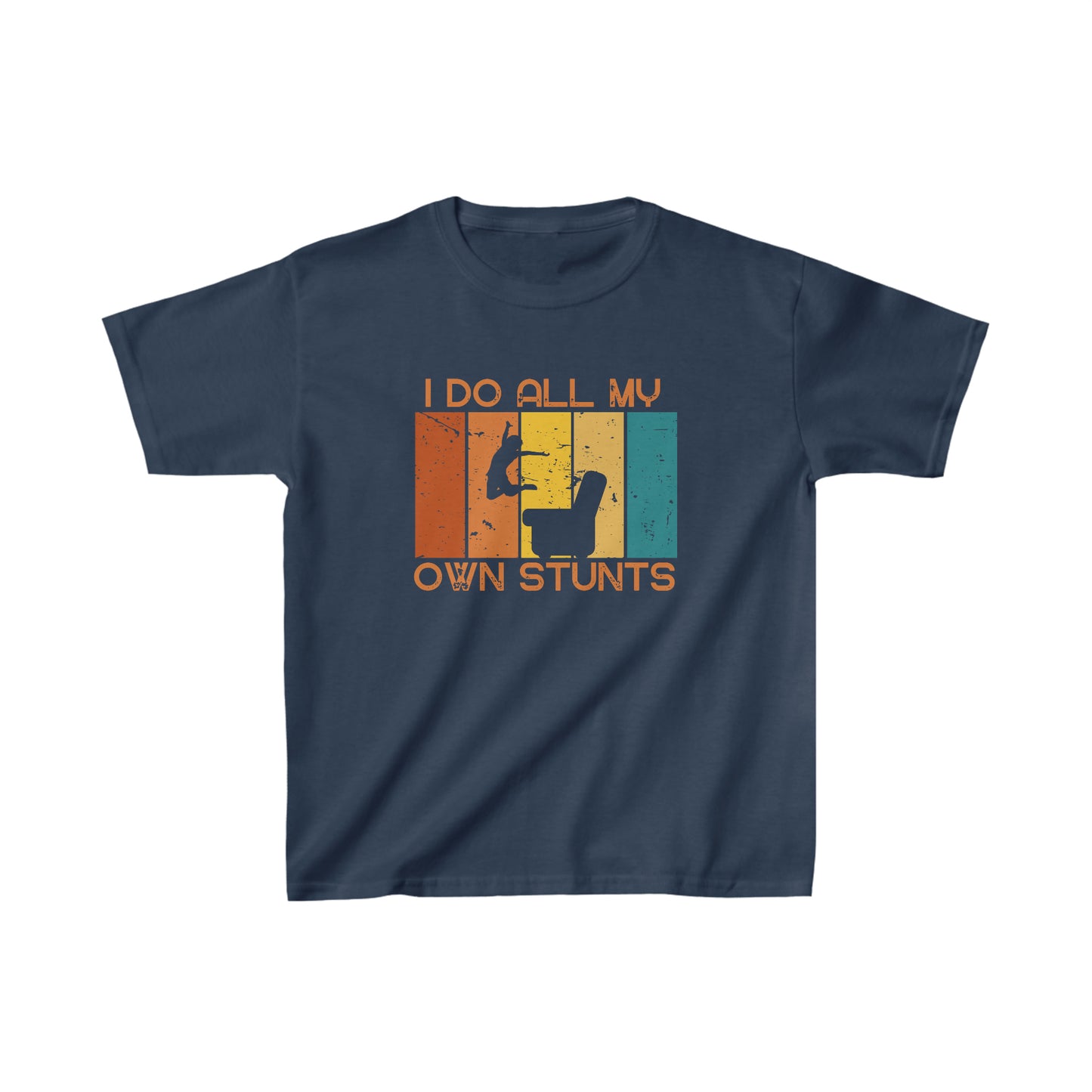 I Do All My Own Stunts Kids Tee