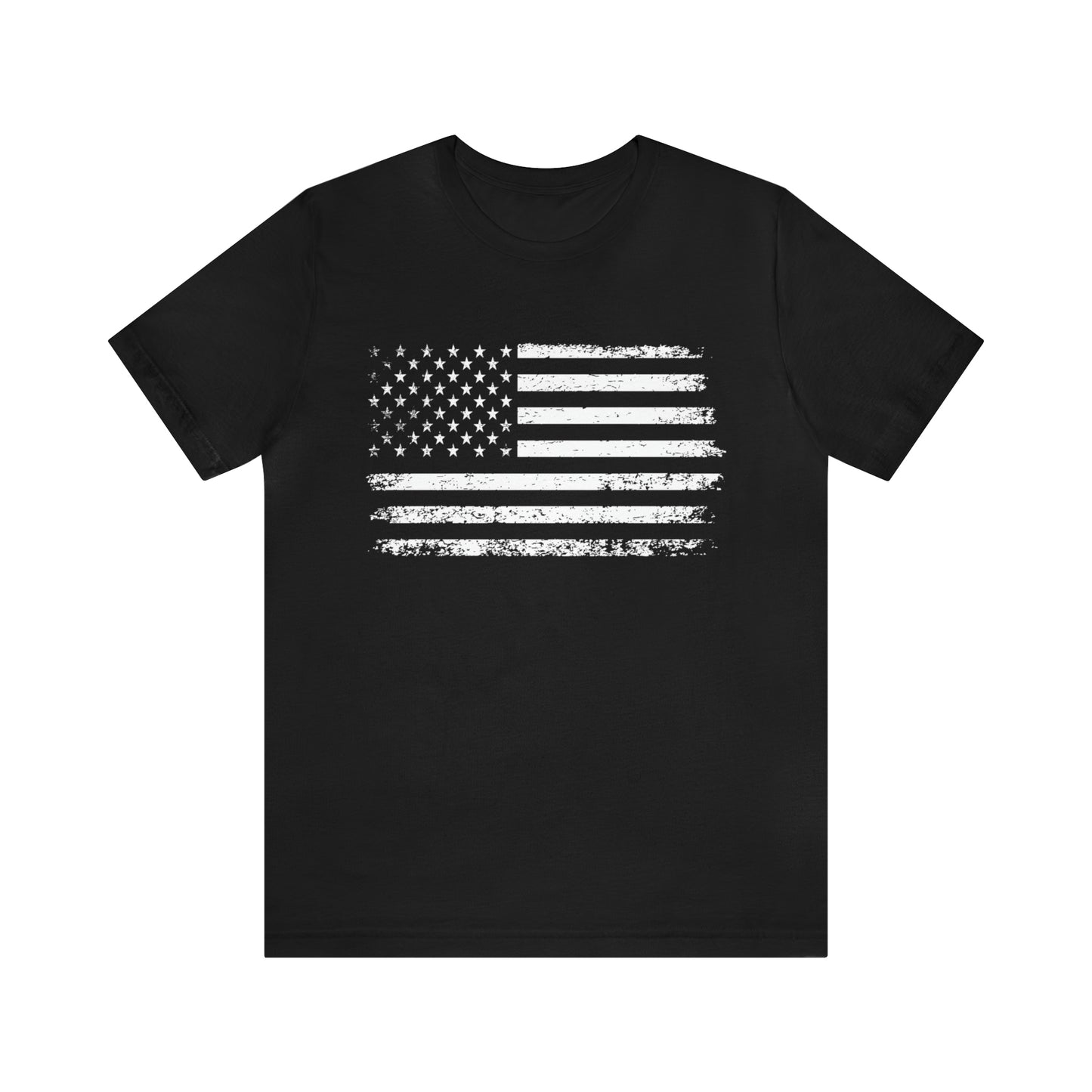 Women's Distressed Flag Graphic Tee