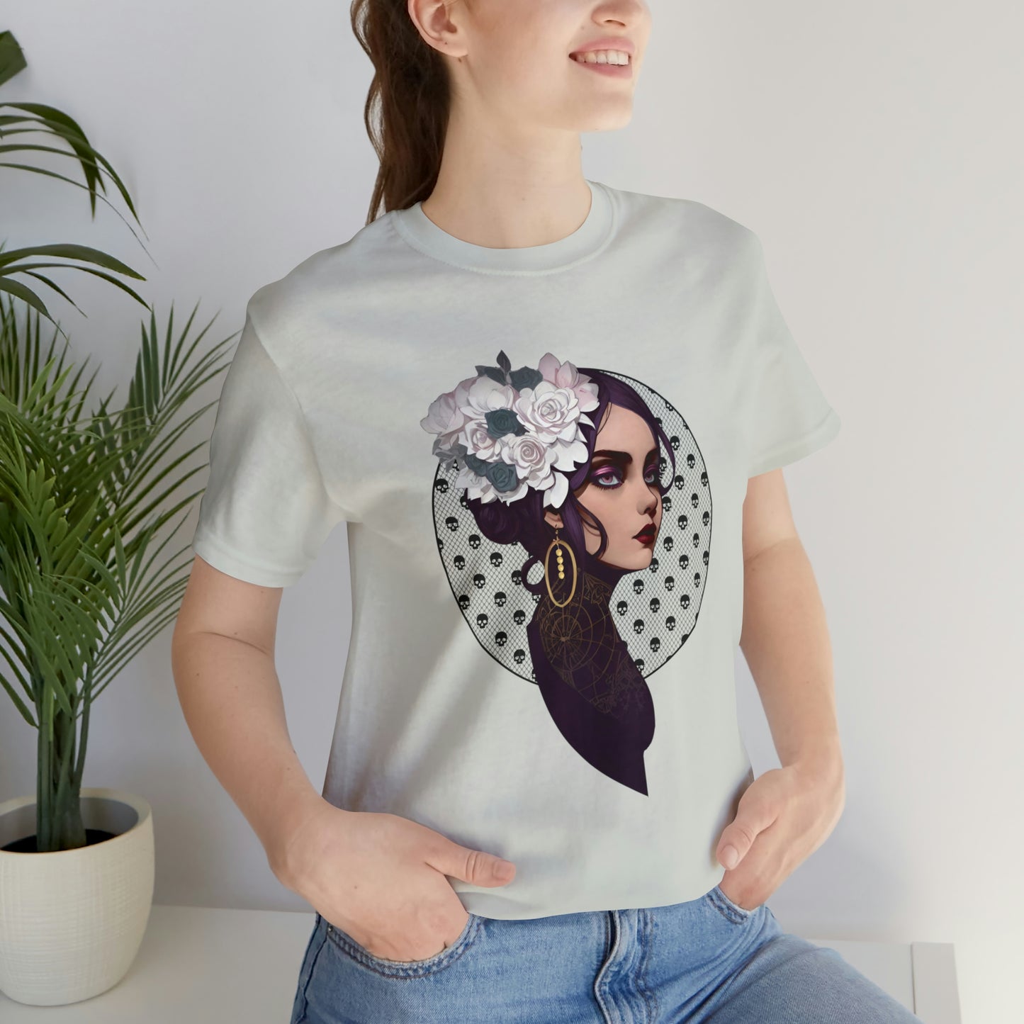 Lady Violet T-shirt Graphic Tee