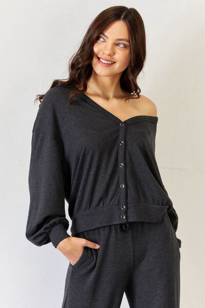 RISEN Ultra Soft Button Up Long Sleeve