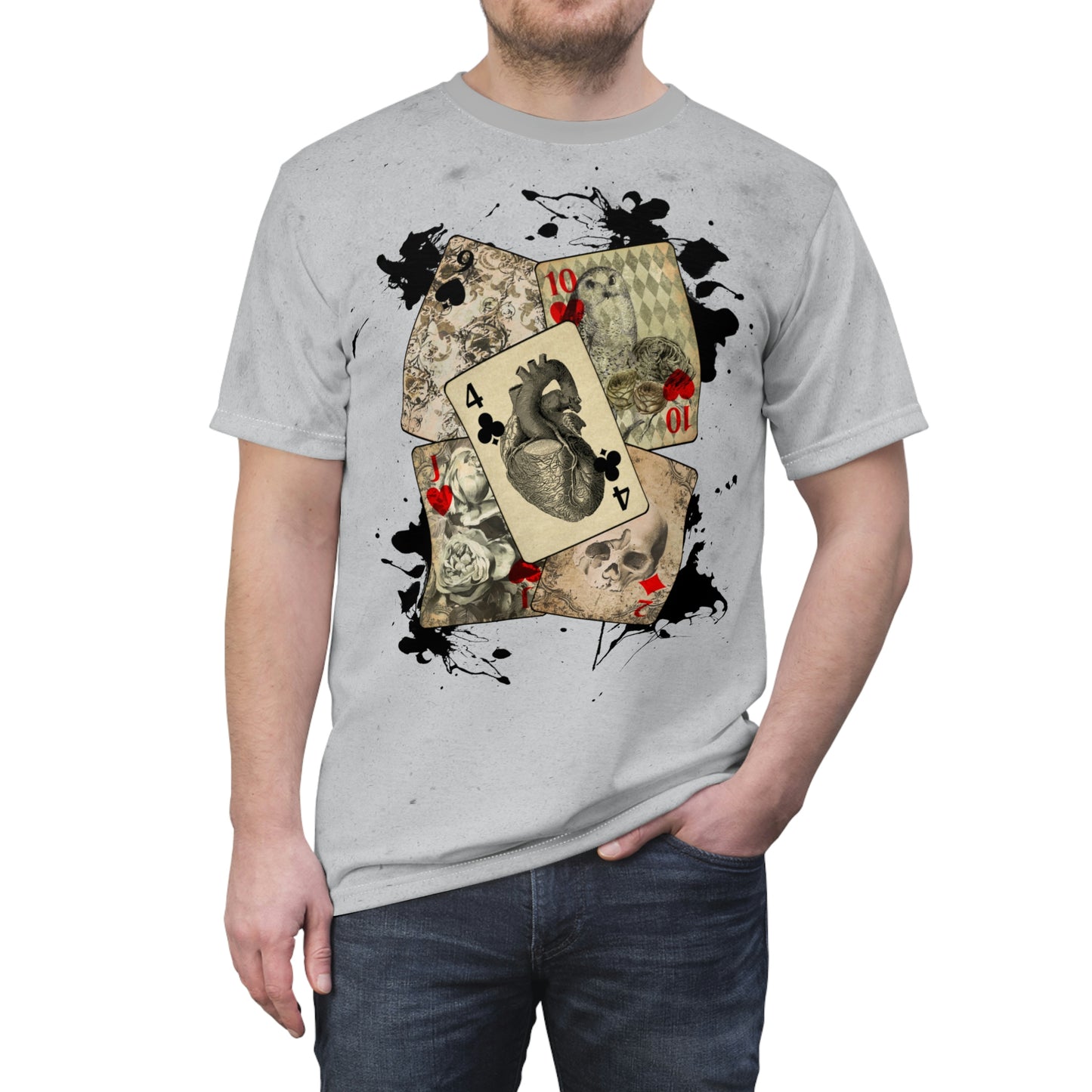 Gothic Playing Cards Tee