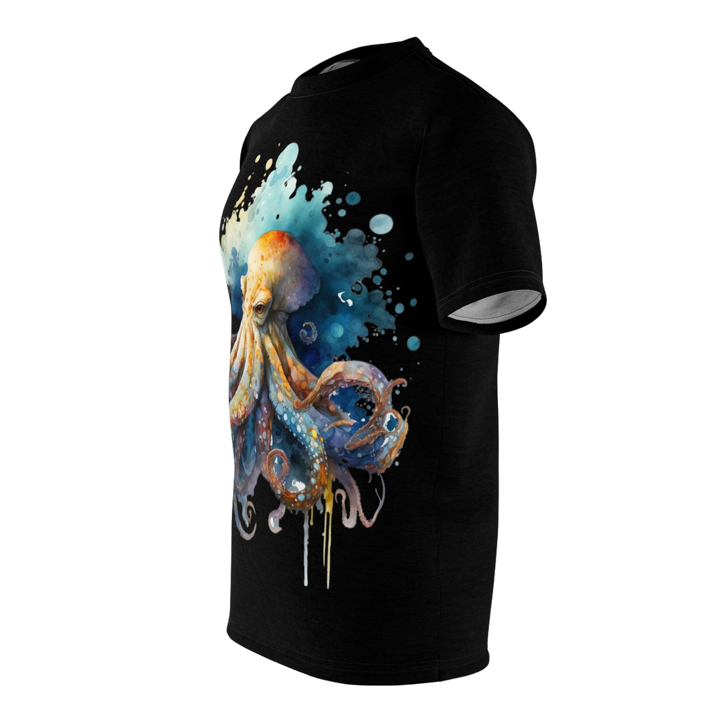 Watercolor Octopus Tee