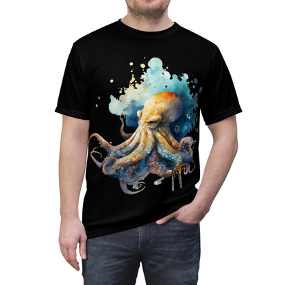 Watercolor Octopus Tee