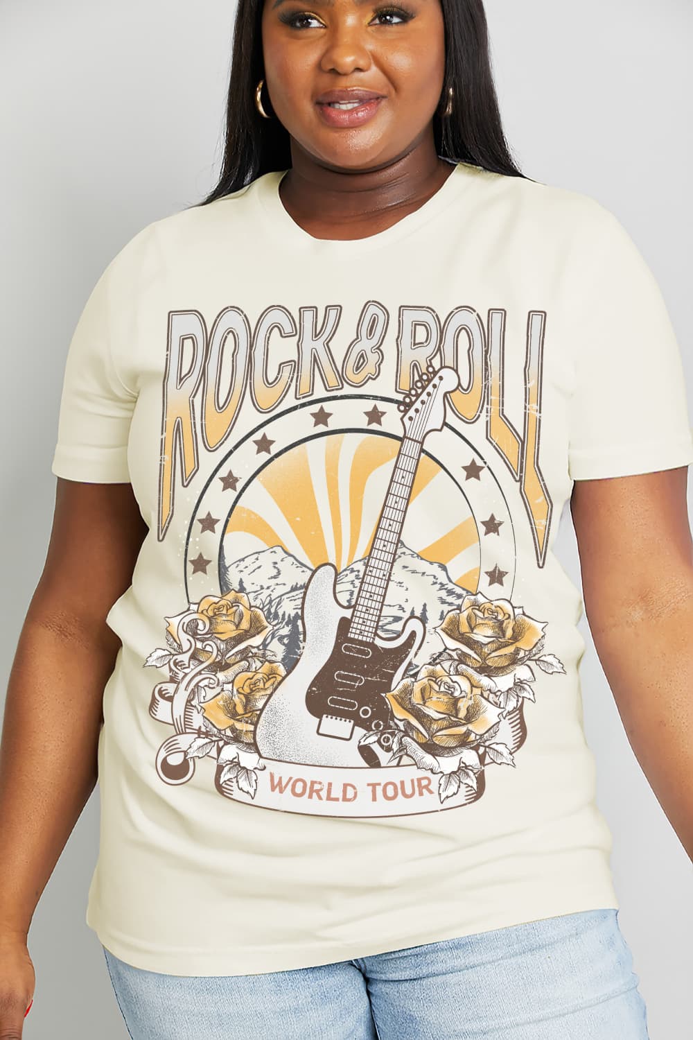 Simply Love ROCK & ROLL WORLD TOUR Graphic Tee