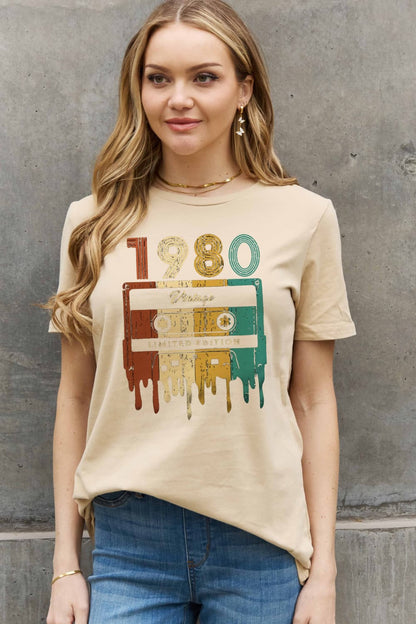 Simply Love VINTAGE LIMITED EDITION Graphic Cotton Tee