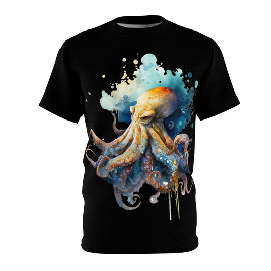Watercolor Octopus Tee